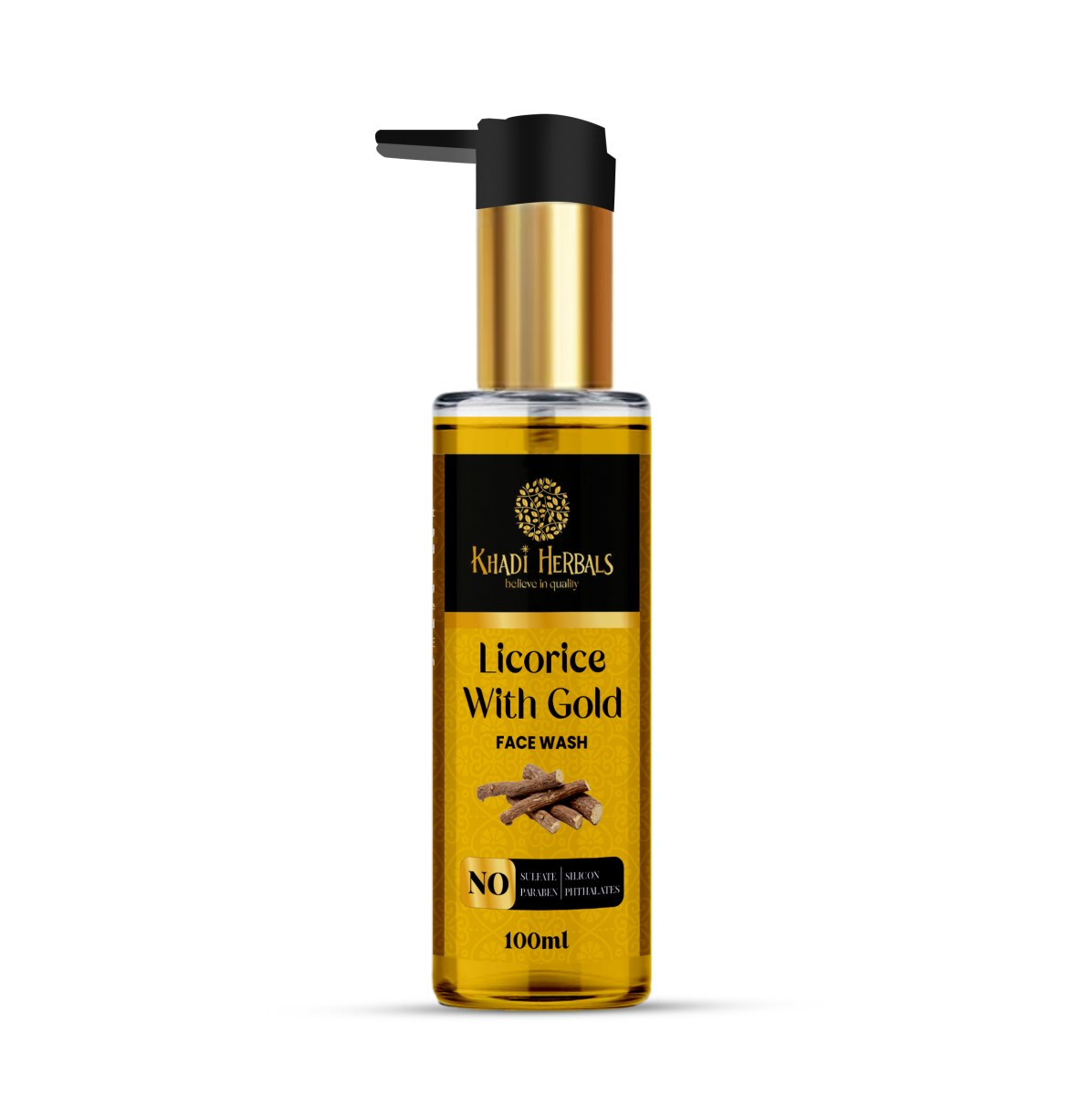 Gold with Licorice Face Wash