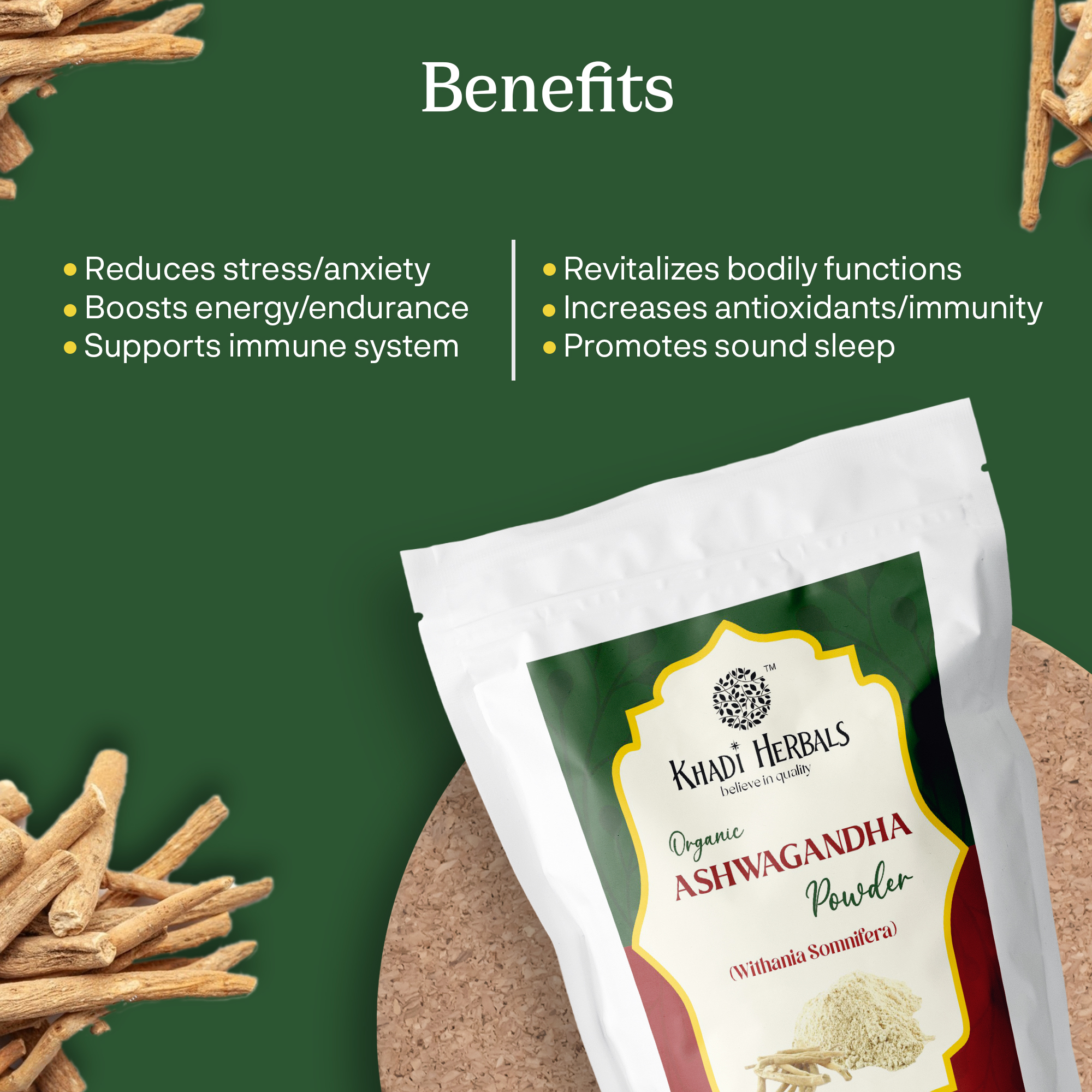 ASHWAGANDHA BENEFITS