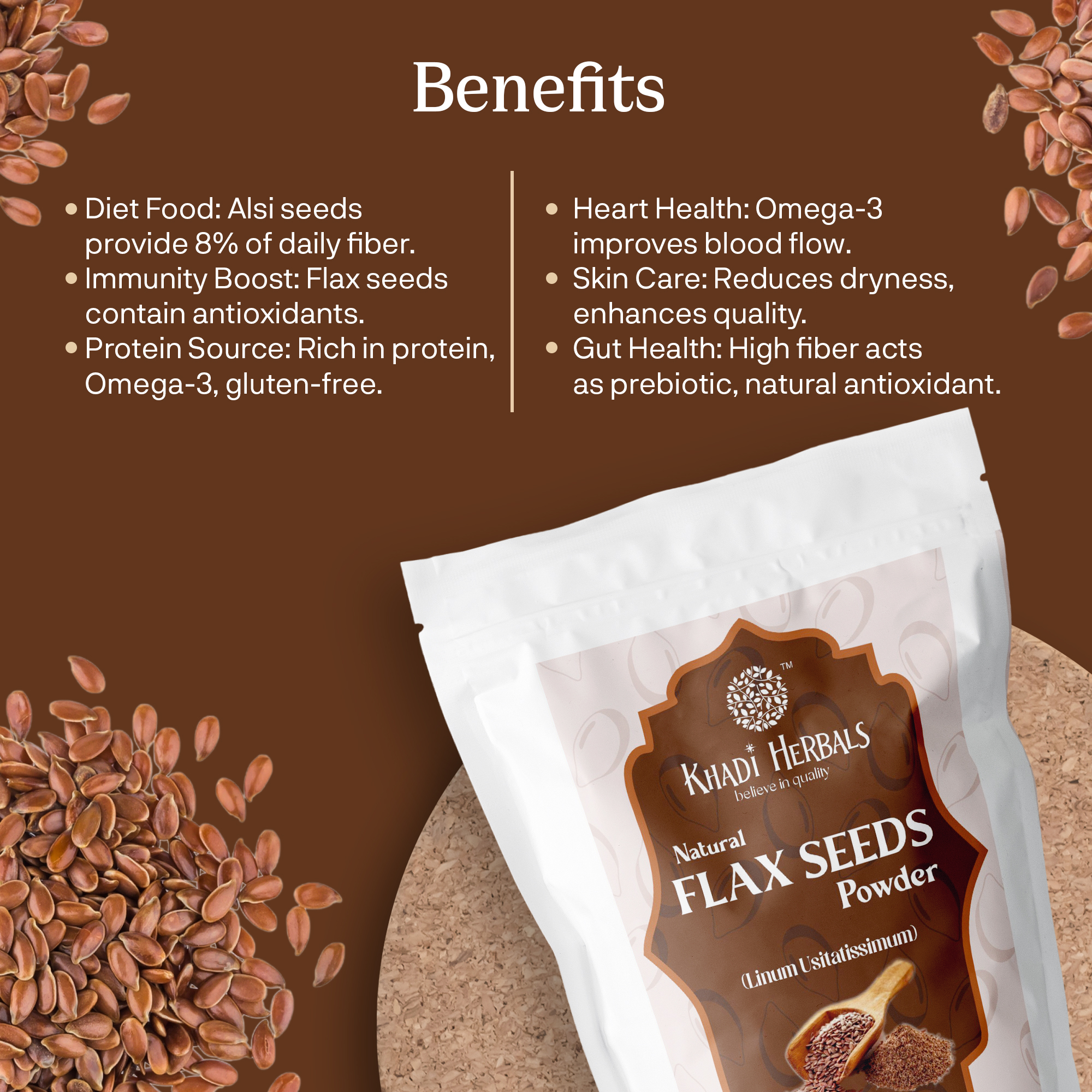 FLAXSEED POWDER BENEFITS