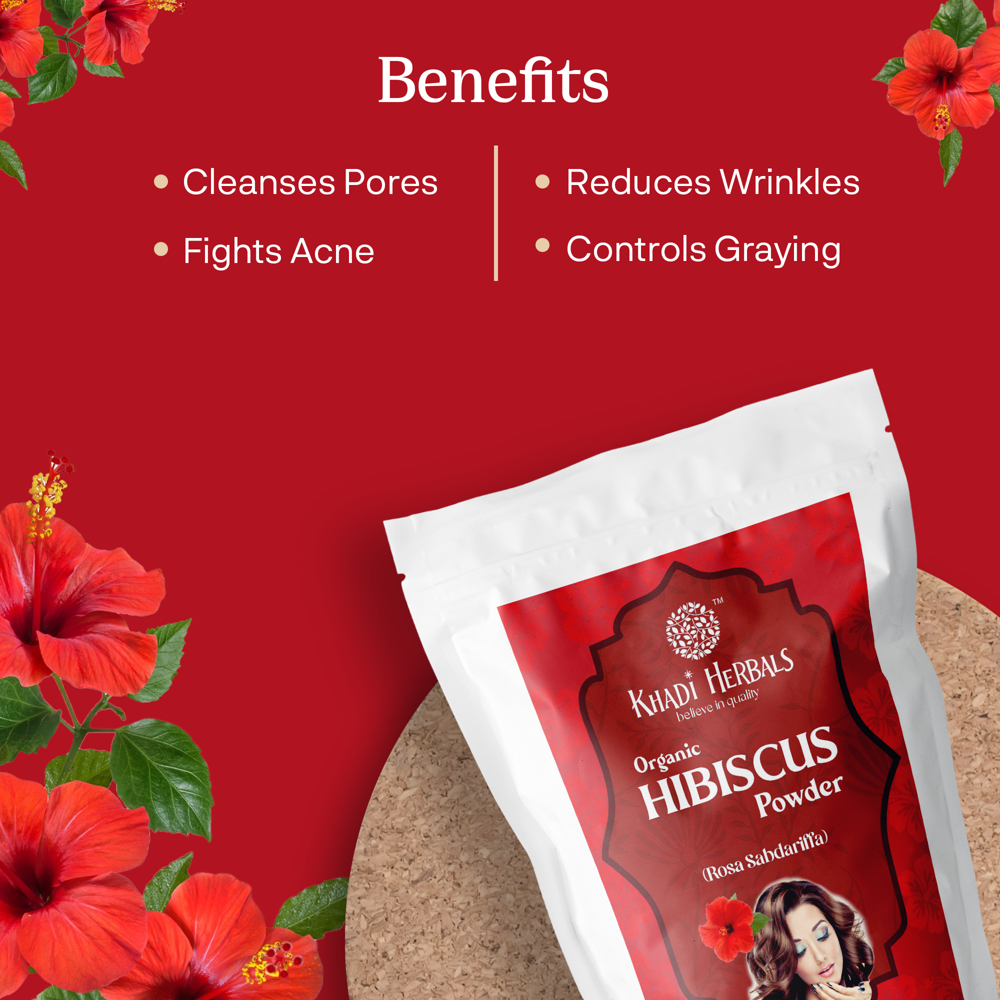 HIBISCUS POWDER BENEFITS