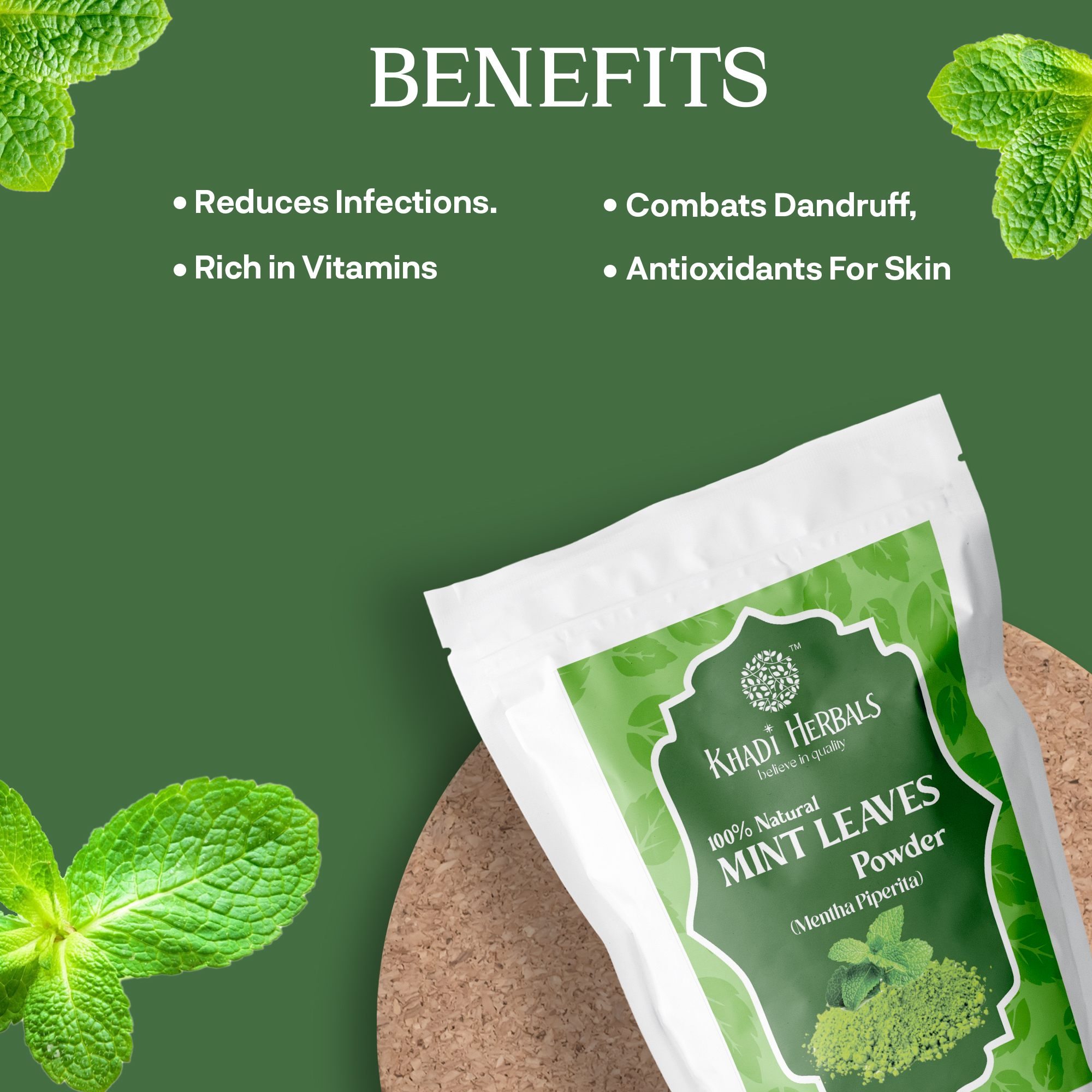 MINT LEAVES POWDER BENEFITS