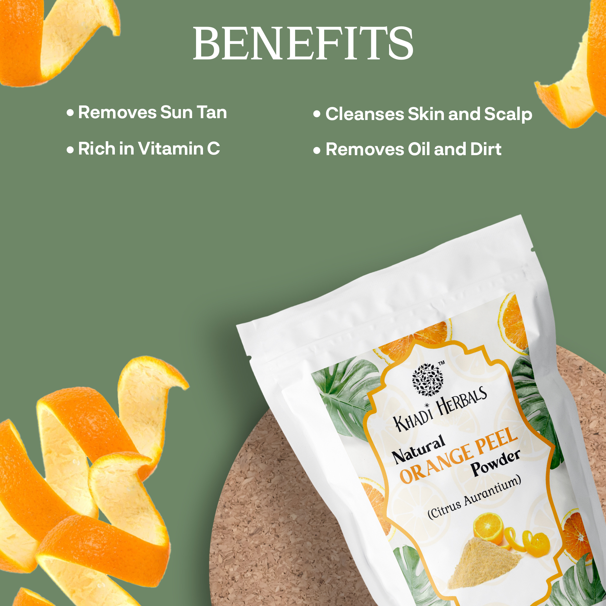 ORANGE PEEL POWDER BENEFITS