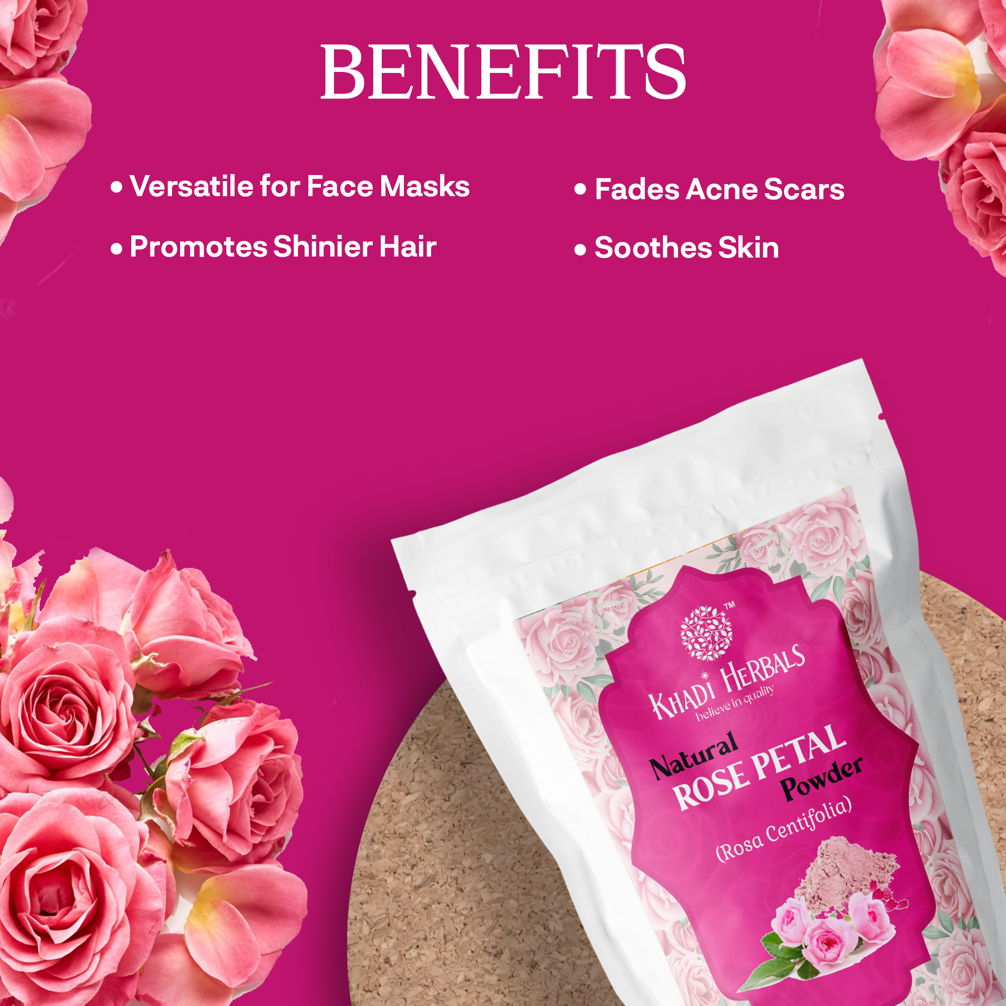 ROSE PETAL POWDER BENEFITS