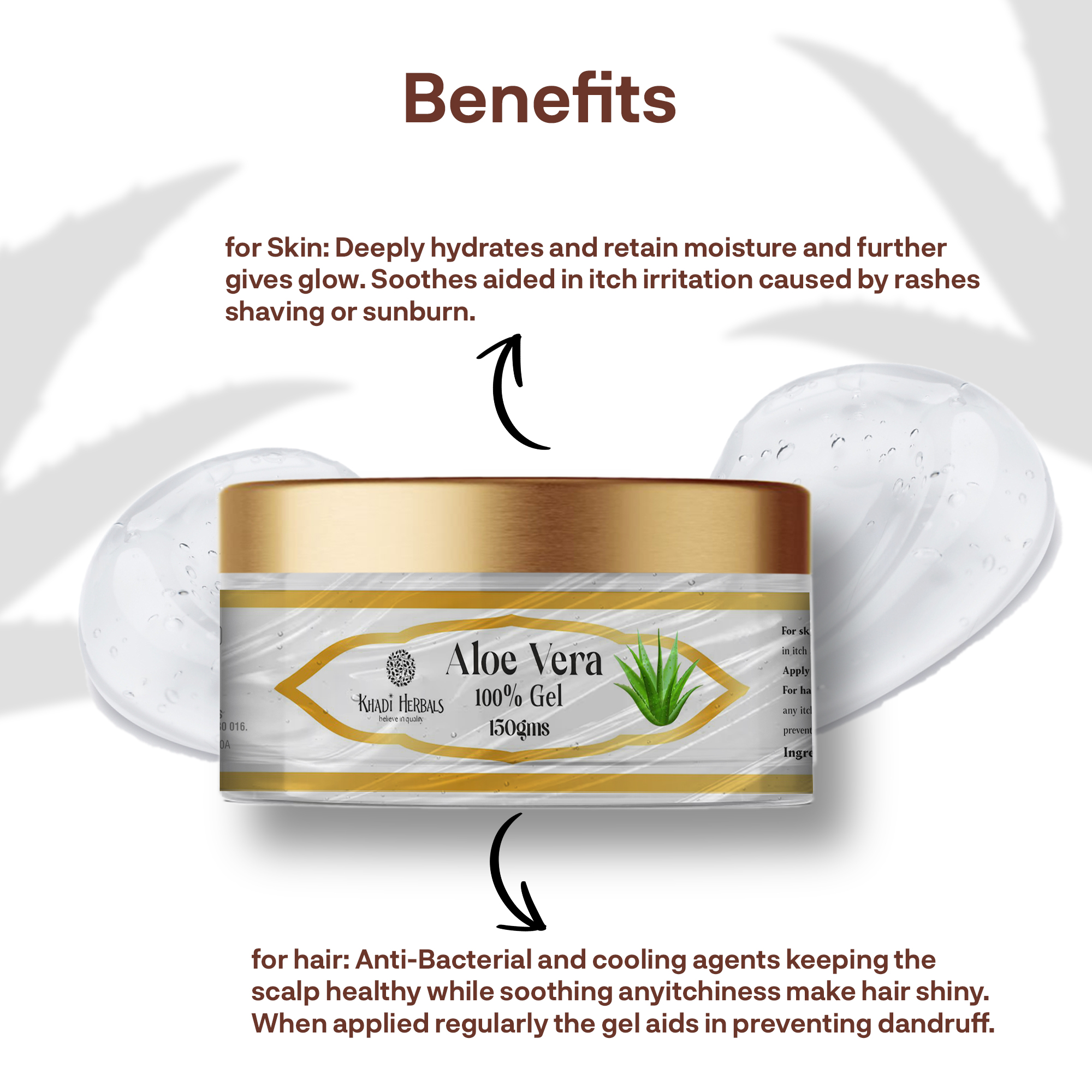 ALOEVERA 100% GEL BENEFITS