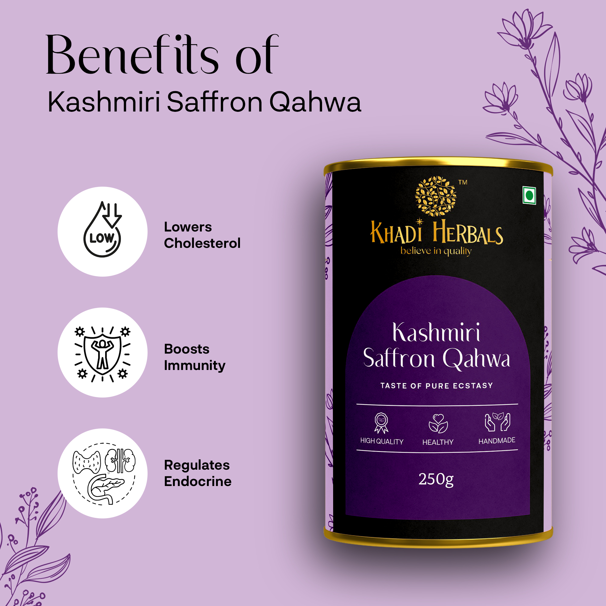 Saffron Qahwa Benefits